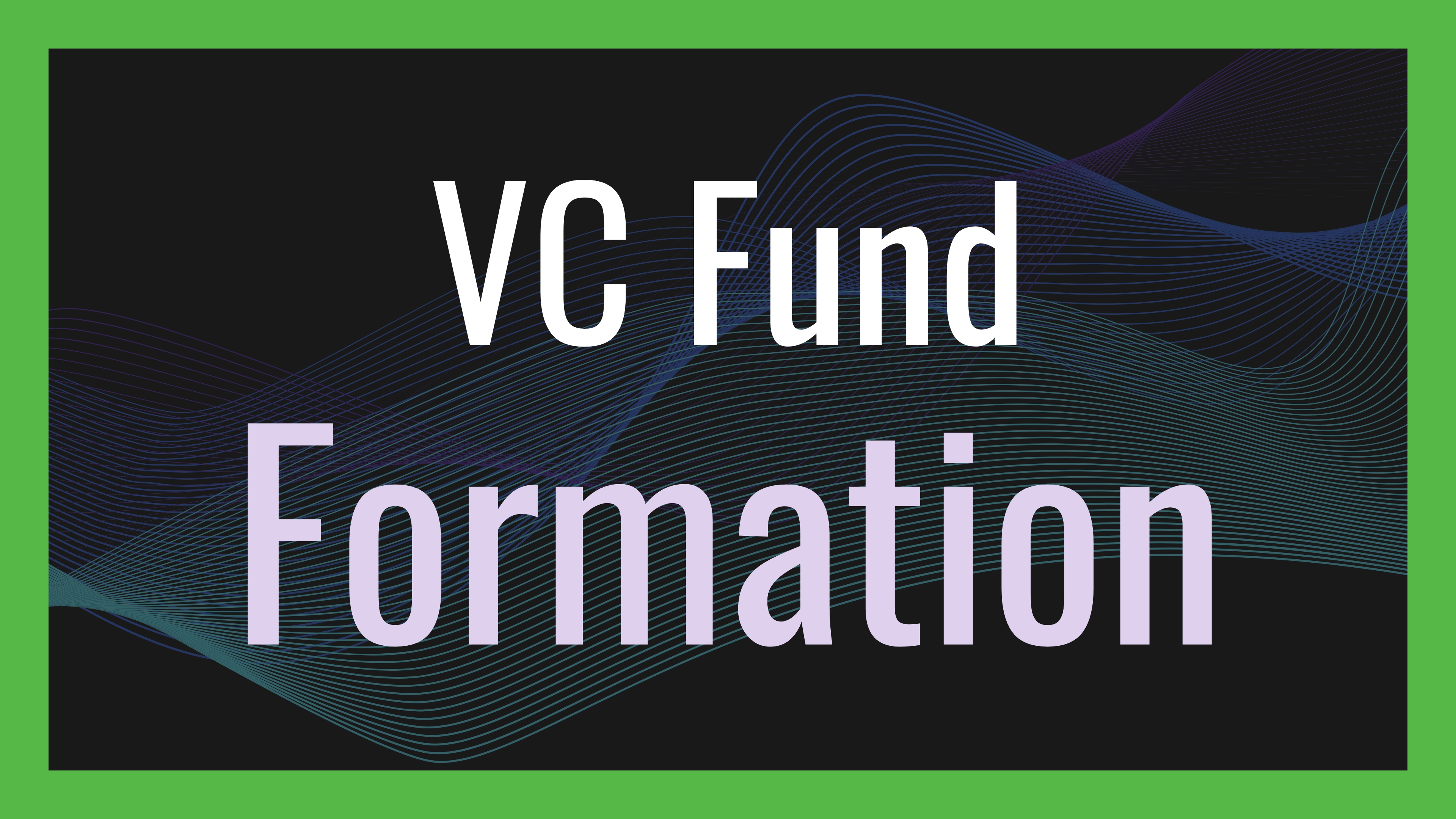 VC Fund Formation