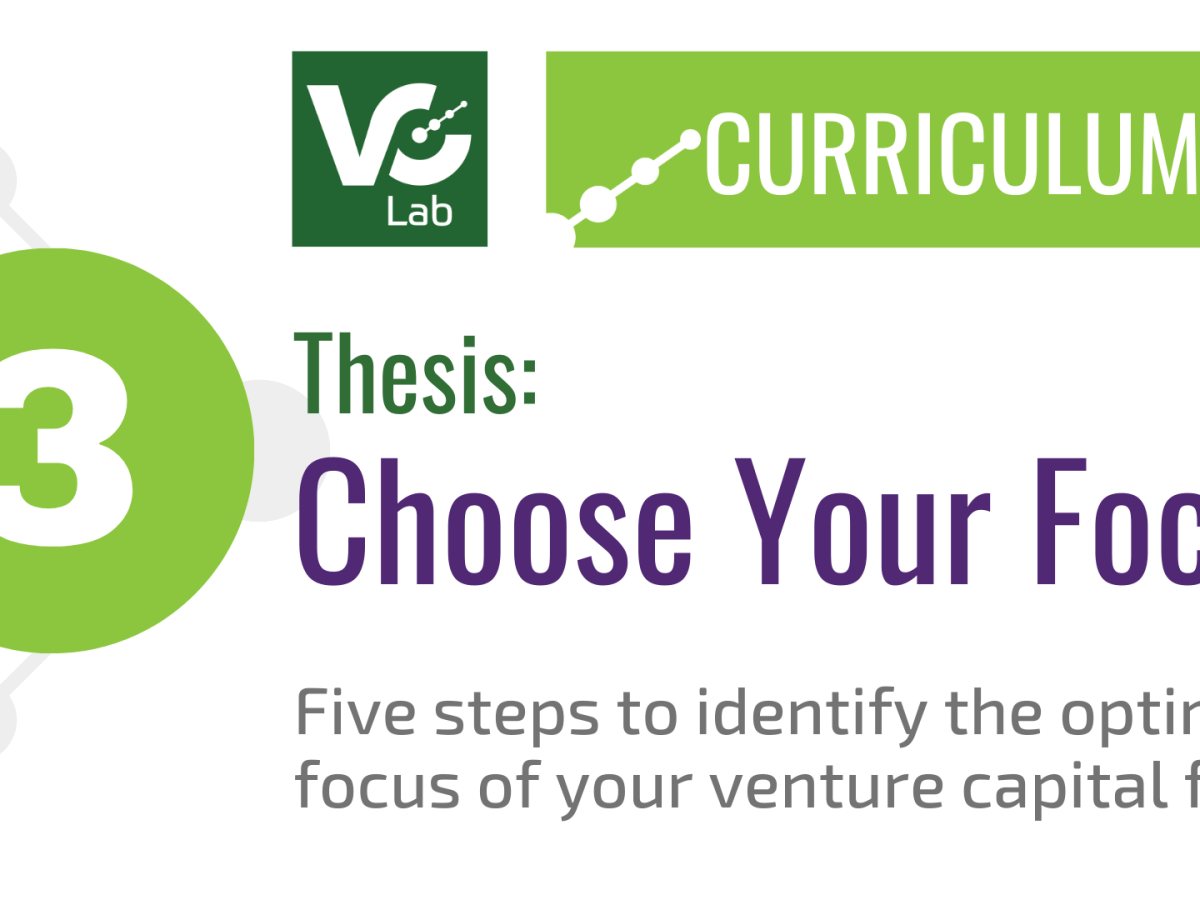 3. How to Select a Venture Capital Firm Focus
