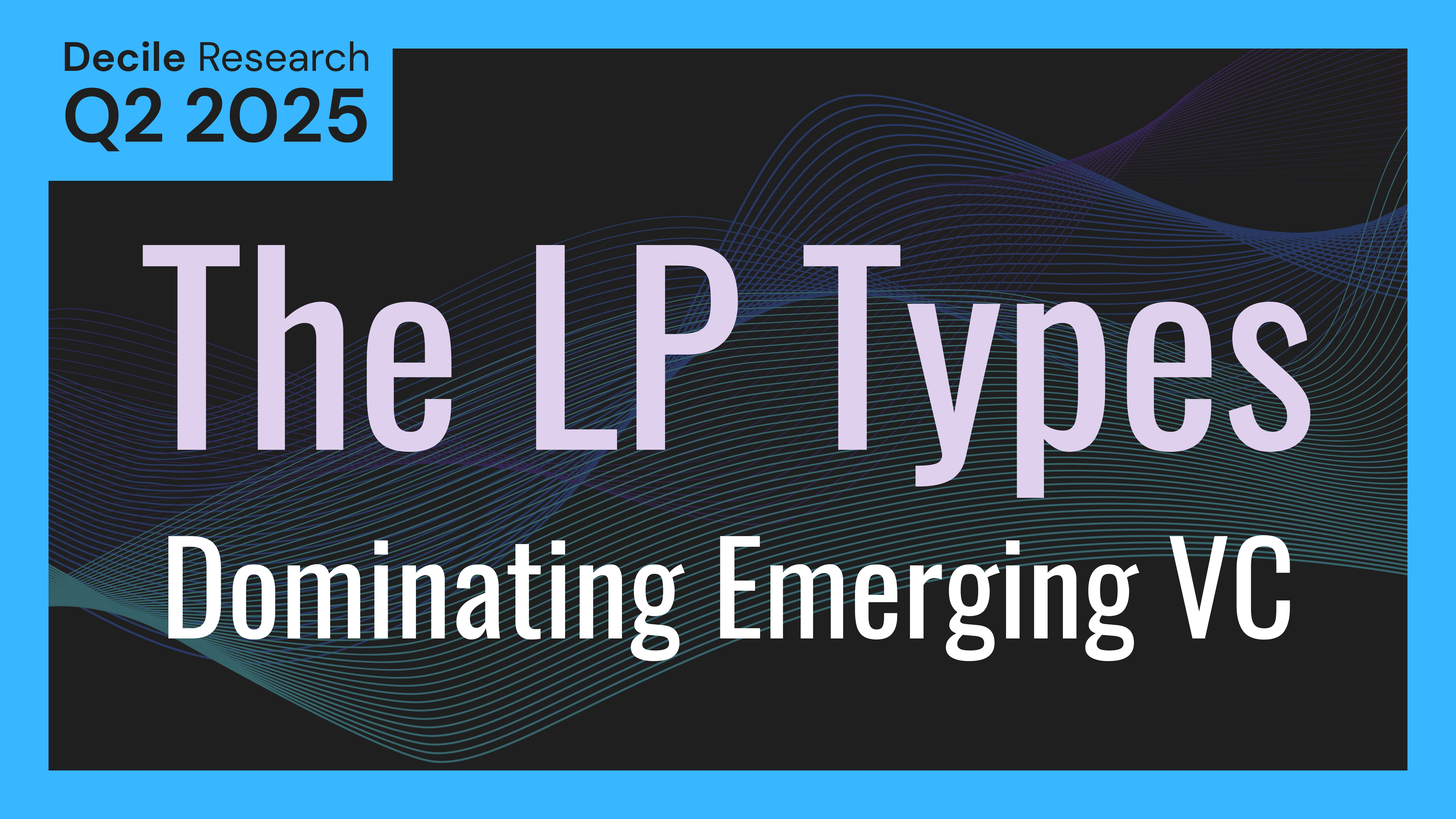 The LP Types Dominating Emerging VC