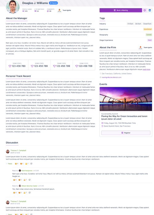 Matching 2.0 Profile