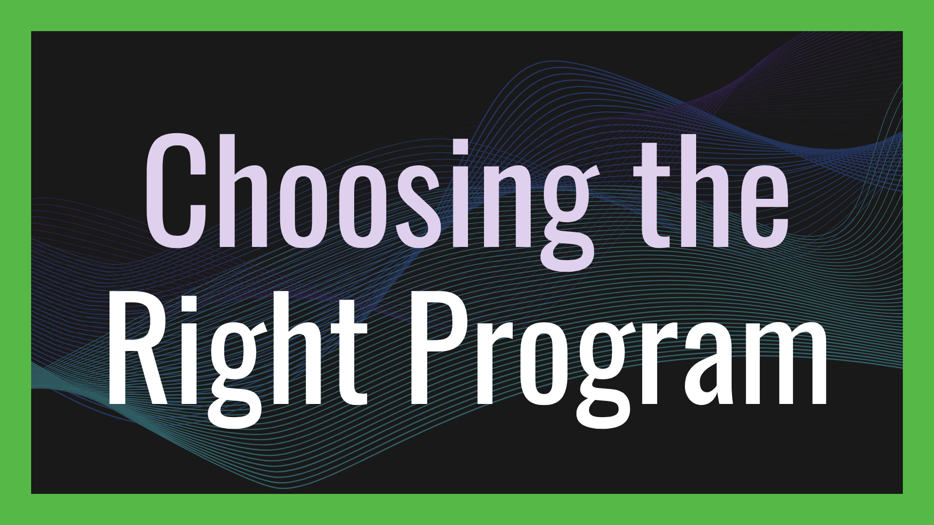 Which Decile Group Program Is Right for You: VC Lab, VI, EI, or LP Institute?