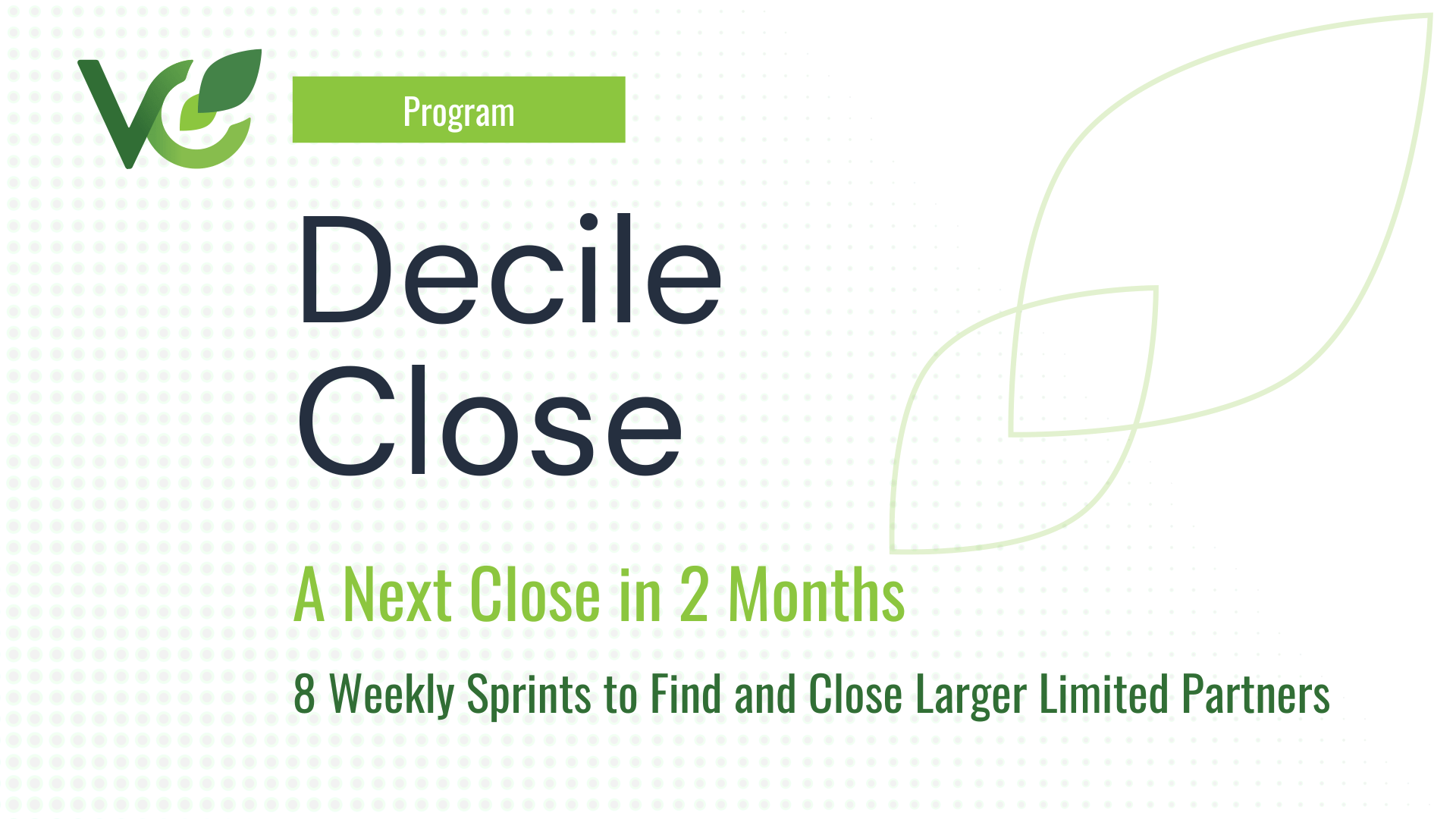 Decile Close: Sprint 1