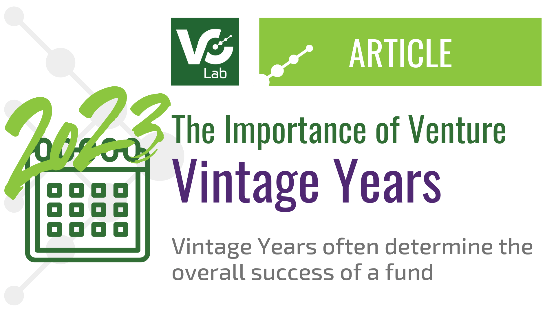 Venture Vintage Year
