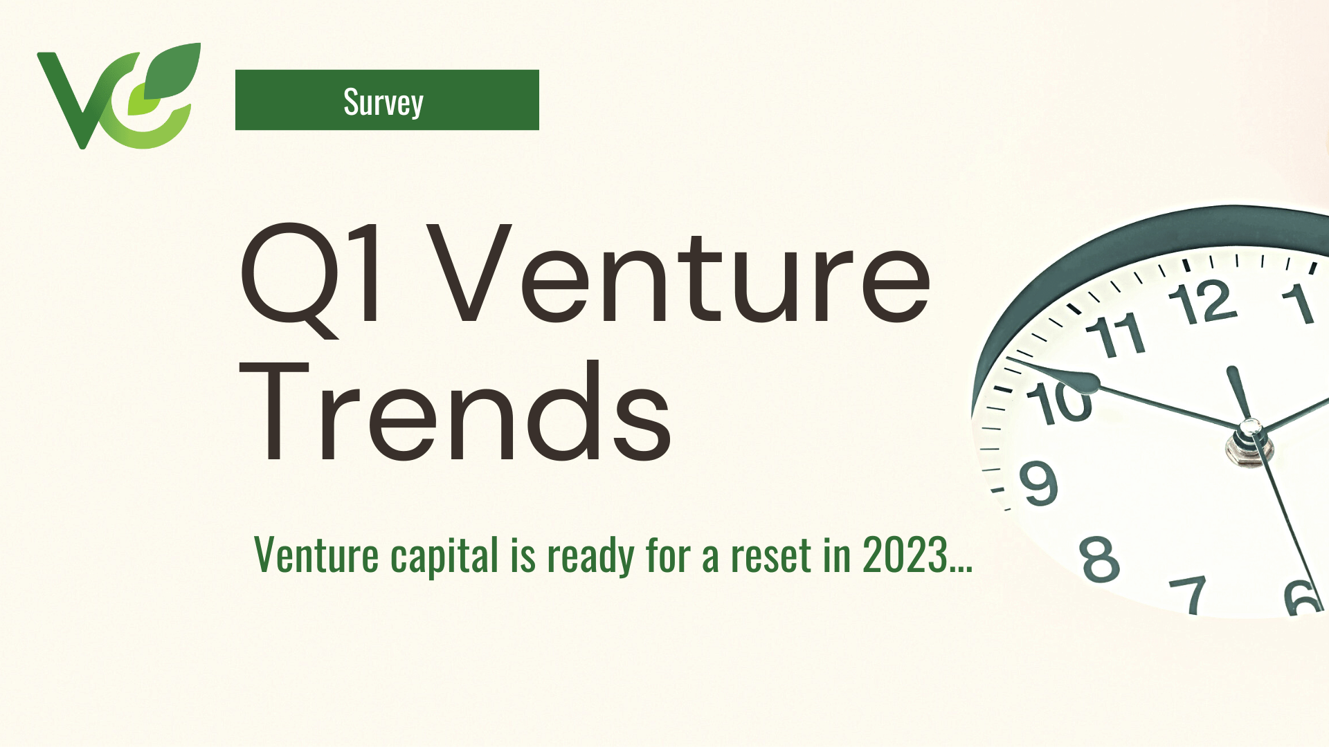 Vote on Q1 2023 Venture Trends
