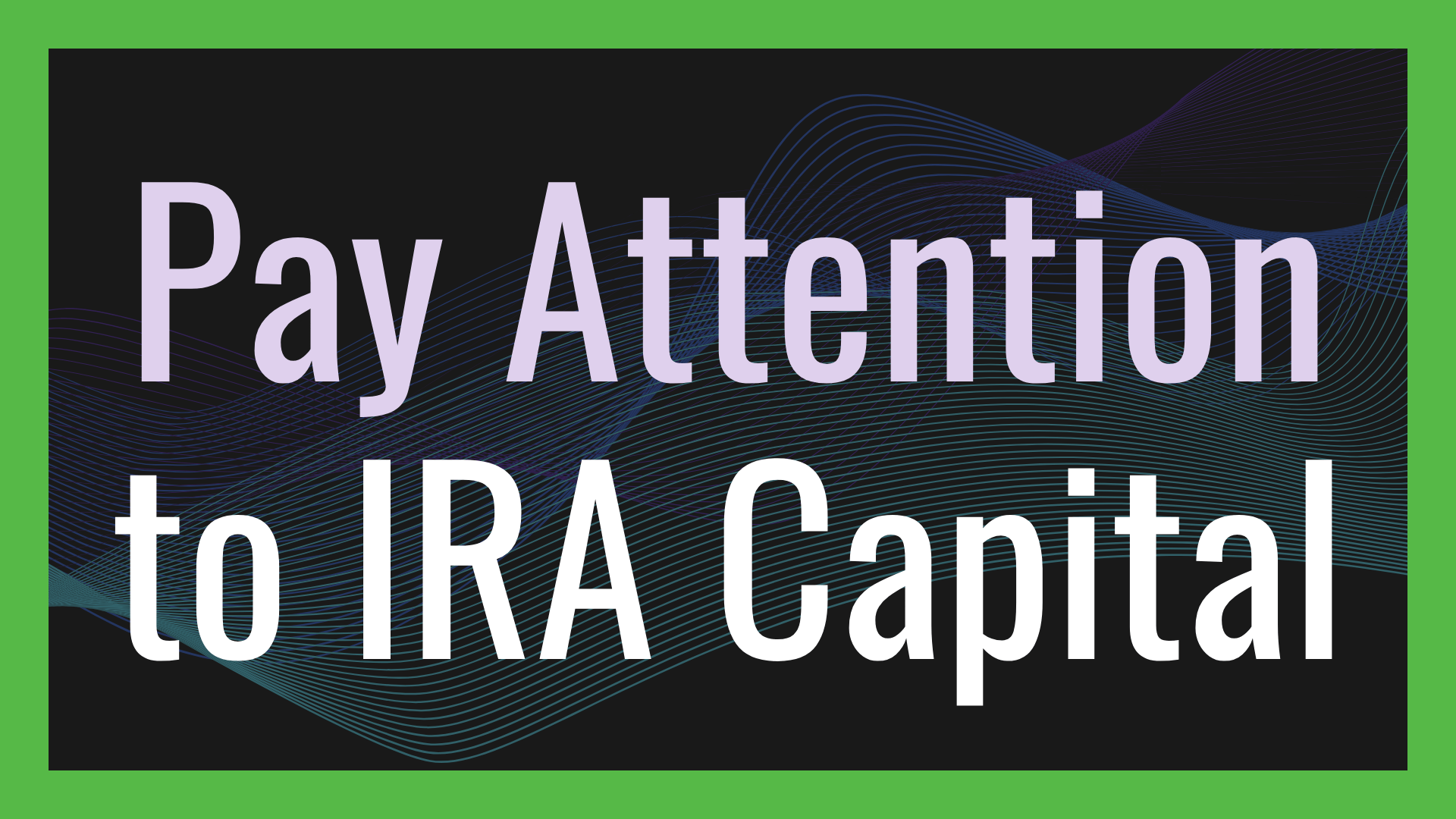 Why Emerging Fund Managers Should Pay Attention to IRA Capital