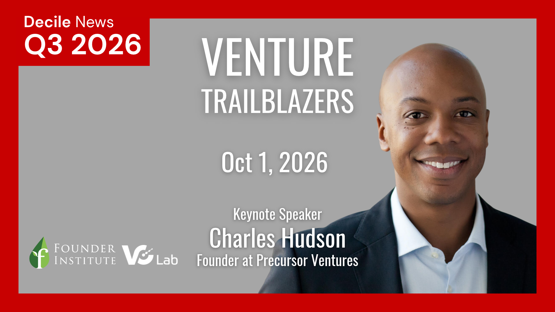 Venture Trailblazers: Charles Hudson 