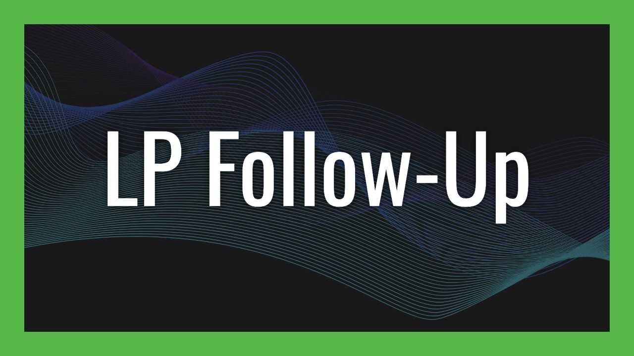 Lines, Not Dots: How to Follow Up With LPs After an Event