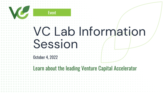 VC Lab Information Session
