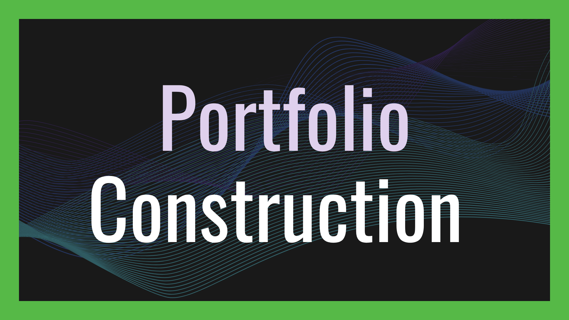 Portfolio Construction: What Changes Between Fund I and Fund II
